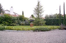 Un giardino molto curato nei particolari